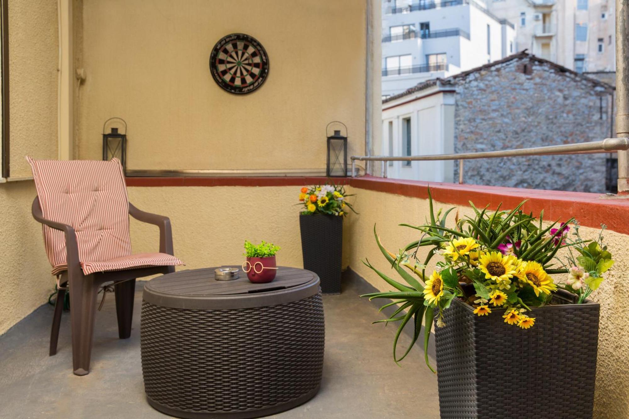 Downtown Quiet Apartment On A Pedestrian Street Athene Buitenkant foto
