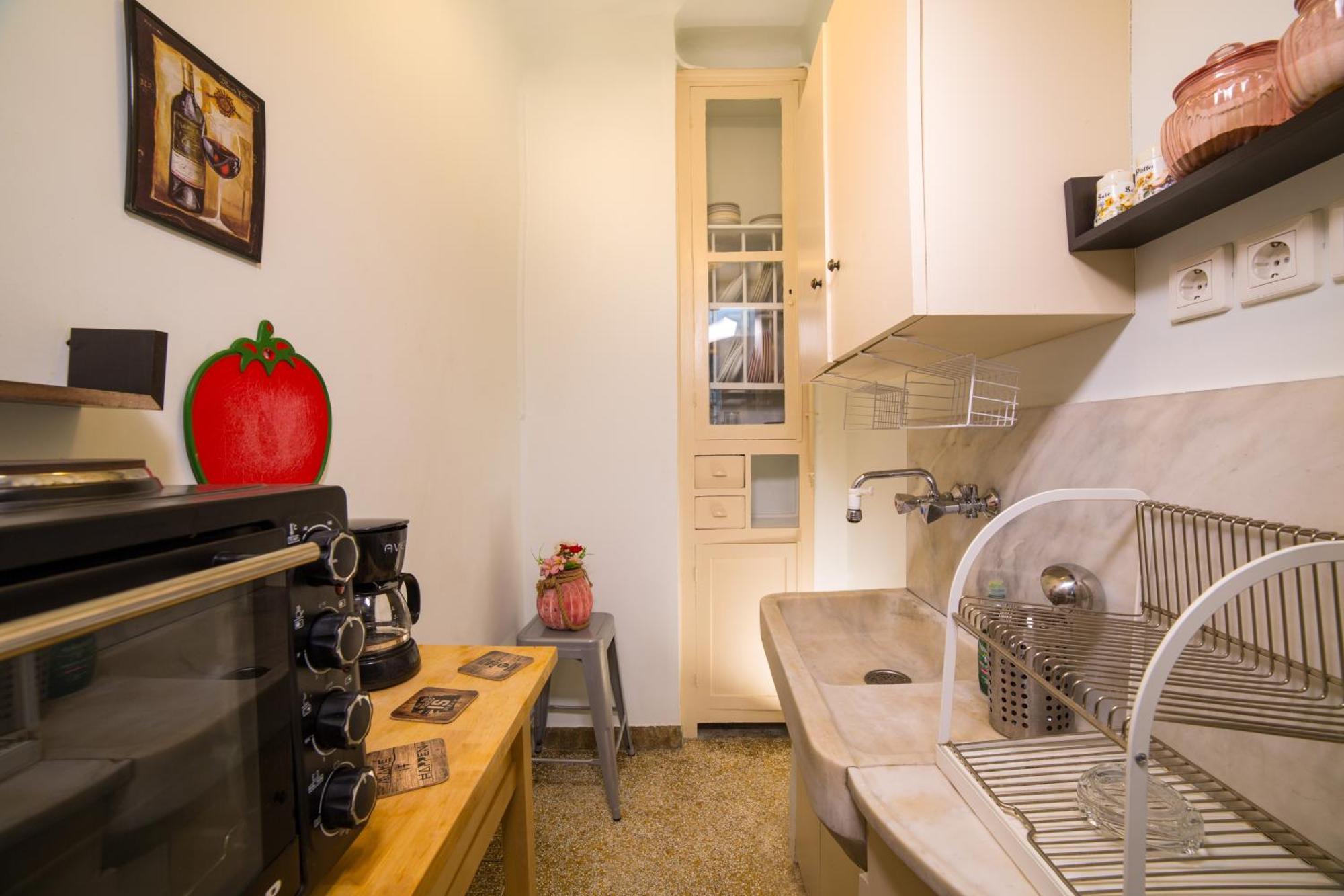 Downtown Quiet Apartment On A Pedestrian Street Athene Buitenkant foto