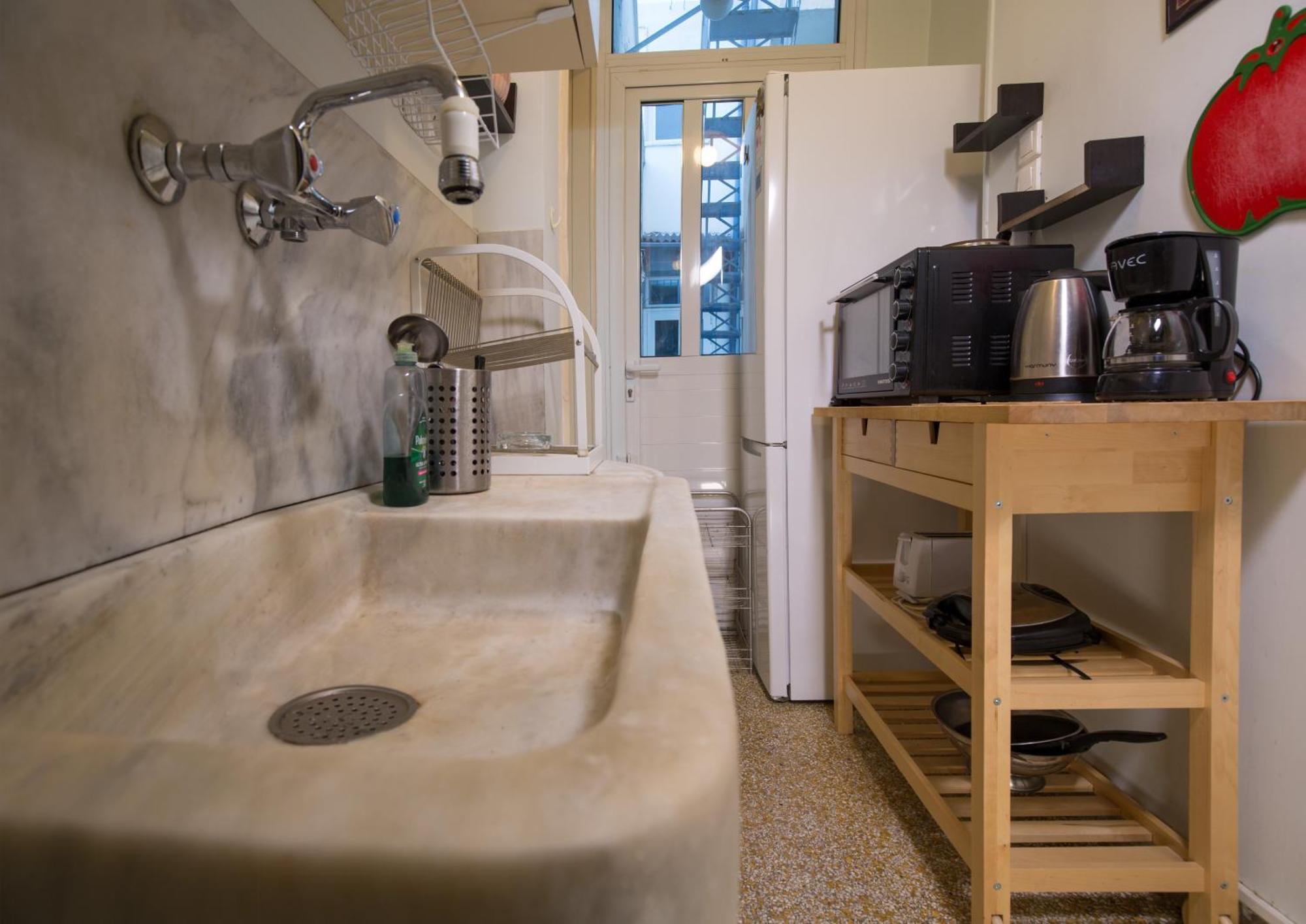 Downtown Quiet Apartment On A Pedestrian Street Athene Buitenkant foto